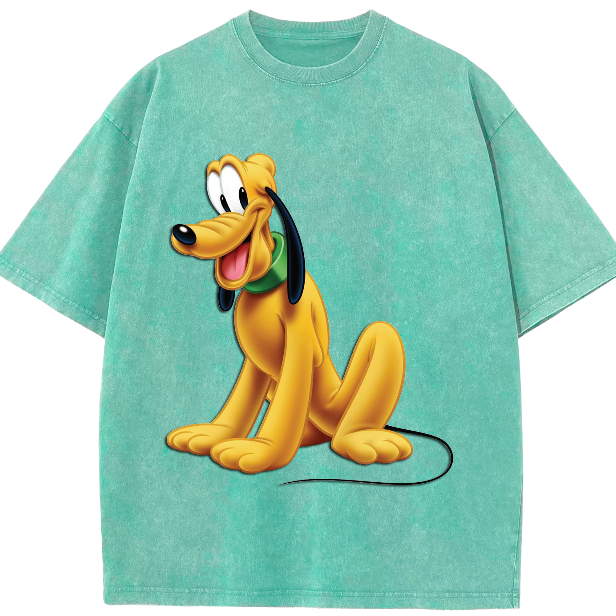 （画像用） ミッキーマウス Mickey Mouse 綿100% ヴィンテージ風 半袖Tシャツ（フロントプリント）